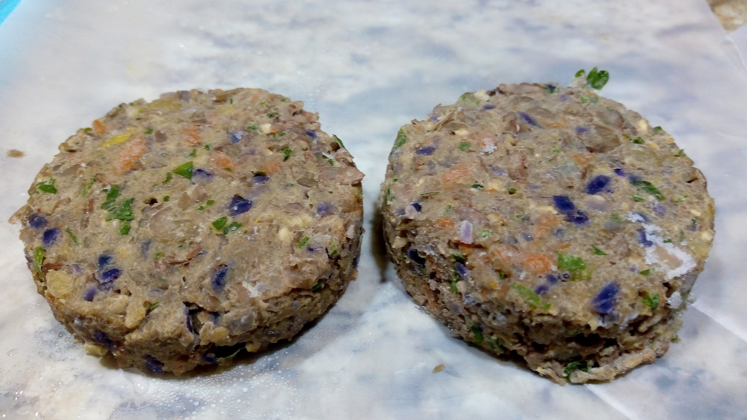 Hambúrguer de lentilha