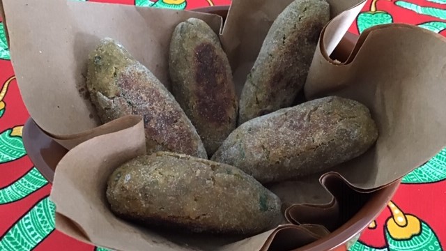 Croquete de lentilha