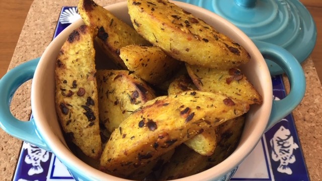 Inhame refogado sequinho