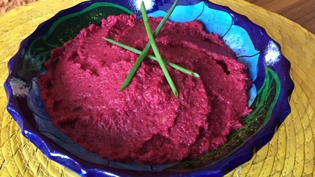 Pastinha de beterraba