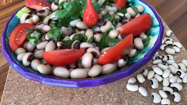 Salada de feijão fradinho