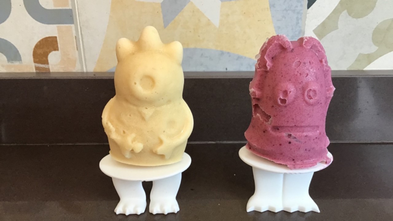 Sorvete para bebês e crianças