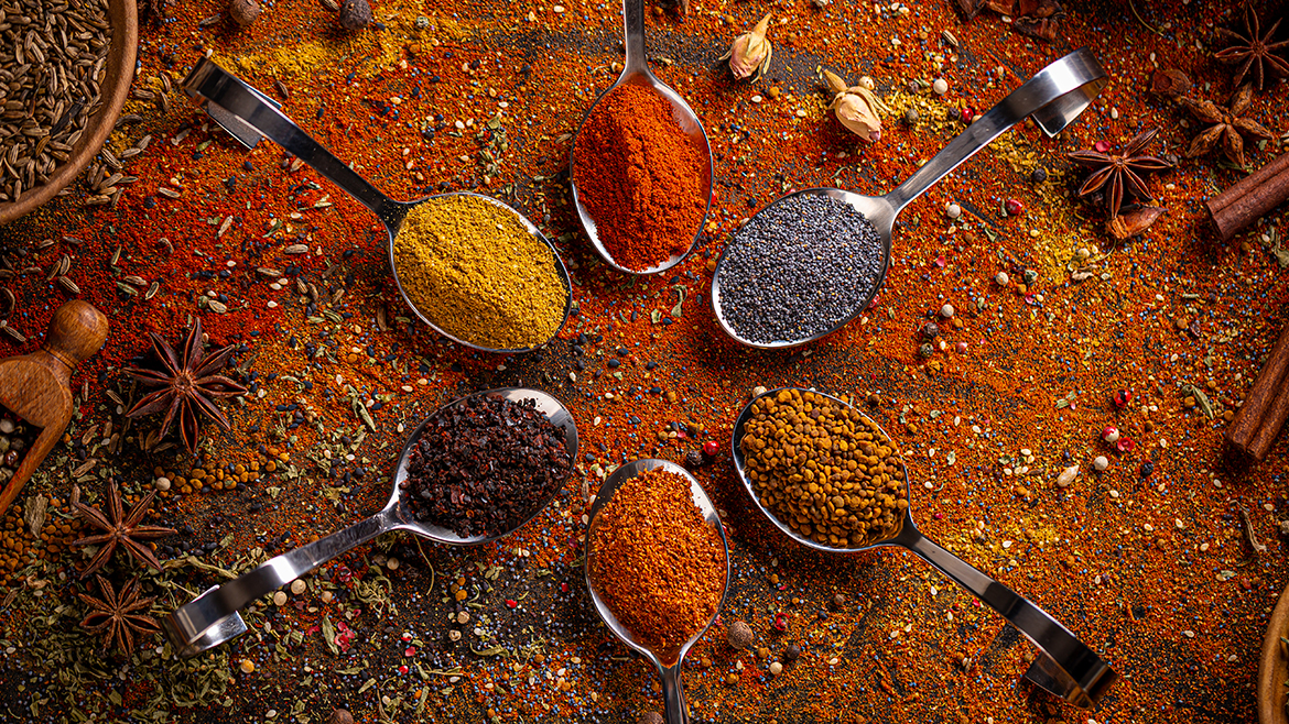 Mix de especiarias em pó