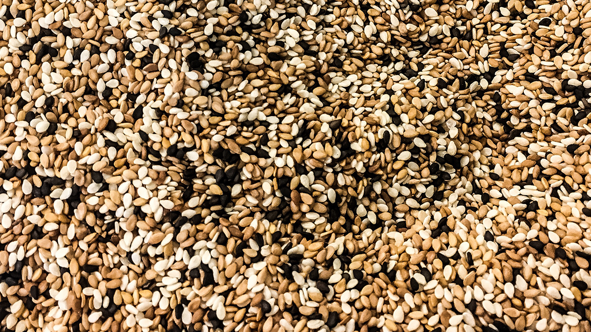 Mix de gergelim para filé de peixe grelhado