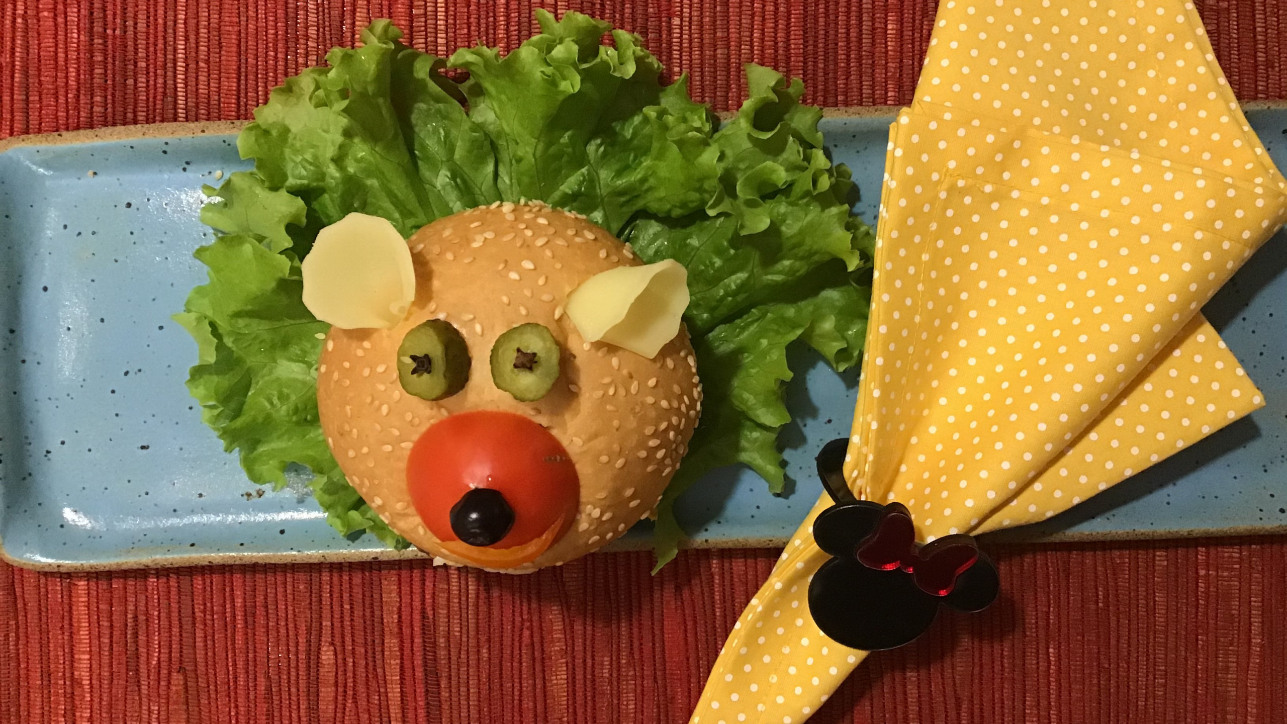 Lanche divertido “O urso amigo”