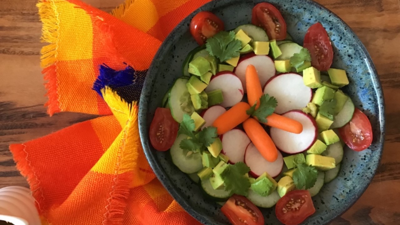 Salada refrescante